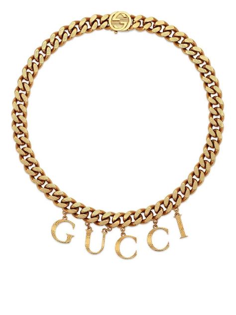 gold chain gucci homme|gucci gold chain prices.